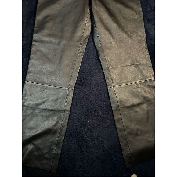 Wilson’s Leather Pelle Studio Motorcycle Womens Pants Sz 6 B8 - Picture 3 of 9